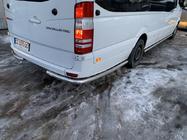 Volkswagen Crafter 2006-2016 рр. Бічні труби за заднім колесом кутові (2 шт., нерж) фото 9