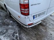 Volkswagen Crafter 2006-2016 рр. Бічні труби за заднім колесом кутові (2 шт., нерж) фото 11