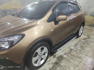 Opel Mokka 2012-2021 рр. Бокові пороги Maya V1 (2 шт., алюміній) фото 2
