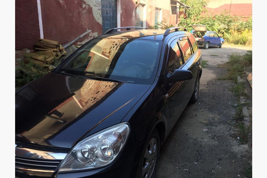 Opel Astra H 2004-2013 рр. Алюмінієві рейлінги (Caravan, хром) Фото 13
