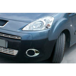 Накладки на фари протитуманні 2008-2014 (2 шт., пласт) Citroen Berlingo 2008-2018 рр. фото 3