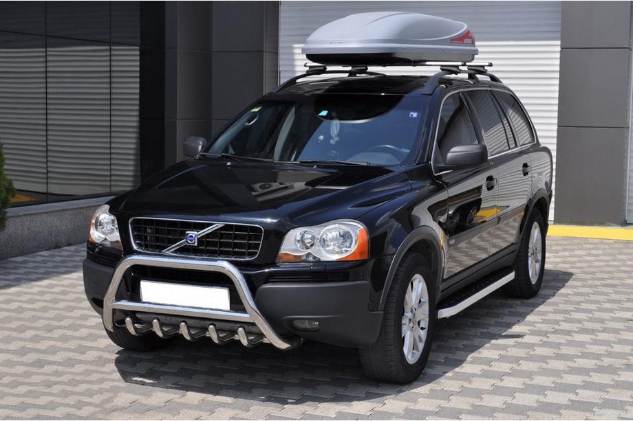 Volvo XC90 2002-2014 рр. Кенгурятник WT003 (нерж.) Фото 7