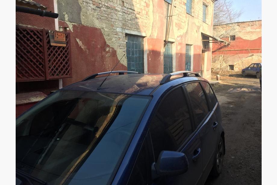 Ford C-Max 2004-2010 рр. Рейлінги Хром Пластикові ніжки Фото 7