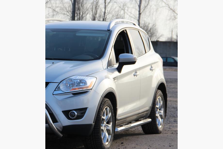 Ford Kuga 2008-2013 рр. Бічні труби прямі (2 шт., нерж.) Image