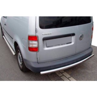 Задня дуга (1 шт, нерж) Volkswagen Caddy 2004-2010 рр. фото 2