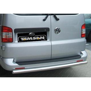 Задня дуга (1 шт, нерж) Volkswagen Caddy 2004-2010 рр. фото 2