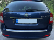 Skoda Octavia II A5 2010-2013 рр. Хром планка над номером Carmos (нерж.) фото 6