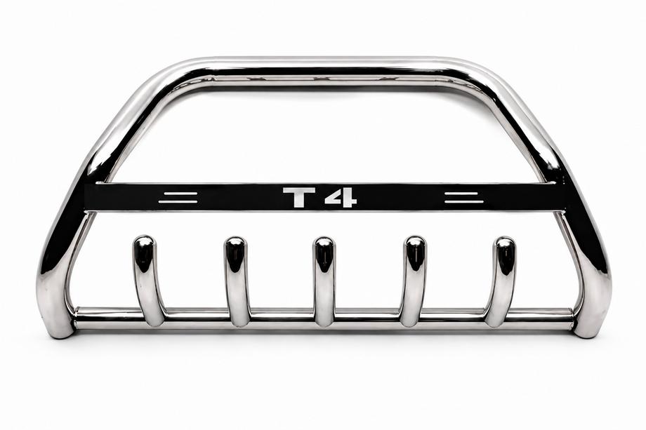 Volkswagen T4 Caravelle/Multivan 1990-2003 рр. Кенгурятник WT004 (нерж) Фото 1