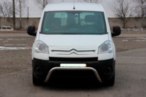 Citroen Berlingo 2008-2018 рр. Кенгурятник WT007 (нерж.) фото 2