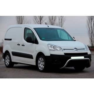 Кенгурятник WT007 (нерж.) Peugeot Partner Tepee 2008-2018 рр. фото 3