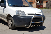 Кенгурятник WT003 (нерж.) фото 3