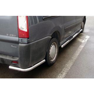 Задні кути AK-003 (2 шт., нерж.) Peugeot Expert 2007-2016 рр. фото 1