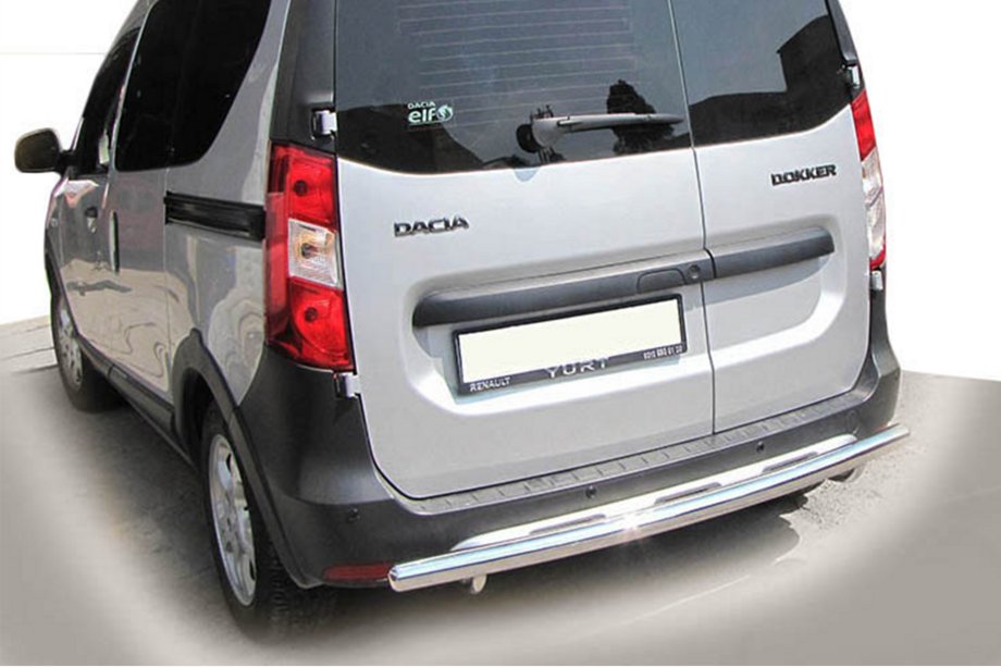 Renault Dokker 2013-2022 рр. Задня дуга AK002 (нерж) Image