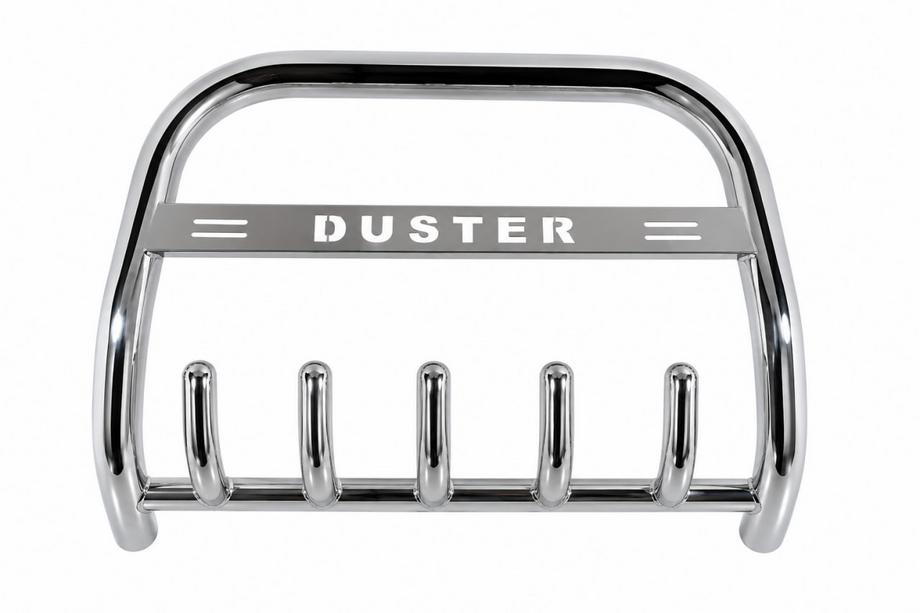 Renault Duster 2008-2017 рр. Кенгурятник RNDT.09.F1-58.6 (нерж.) Image