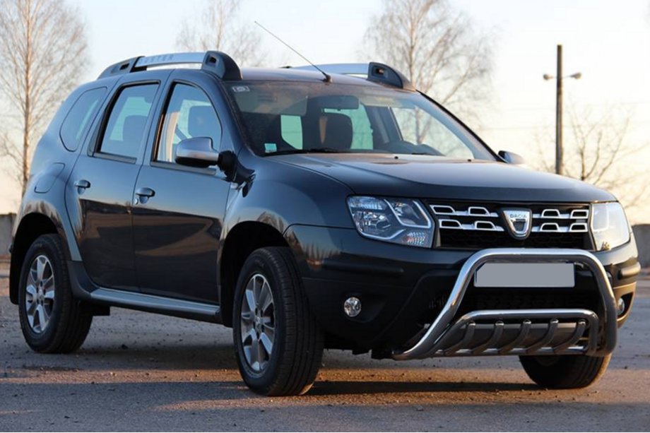 Renault Duster 2008-2017 рр. Кенгурятник WT002 (нерж) Фото 2
