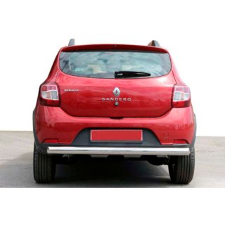 Задня дуга AK002 (нерж) Dacia Sandero 2013-2020 рр. фото 1