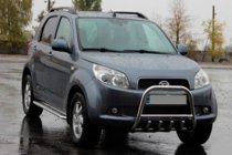 Daihatsu Terios 2006-2017 рр. Передня дуга QT006 (нерж.) фото 3