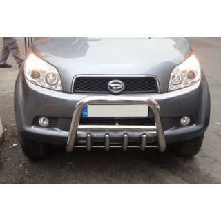 Передня дуга QT006 (нерж.) Daihatsu Terios 2006-2017 рр. фото 4