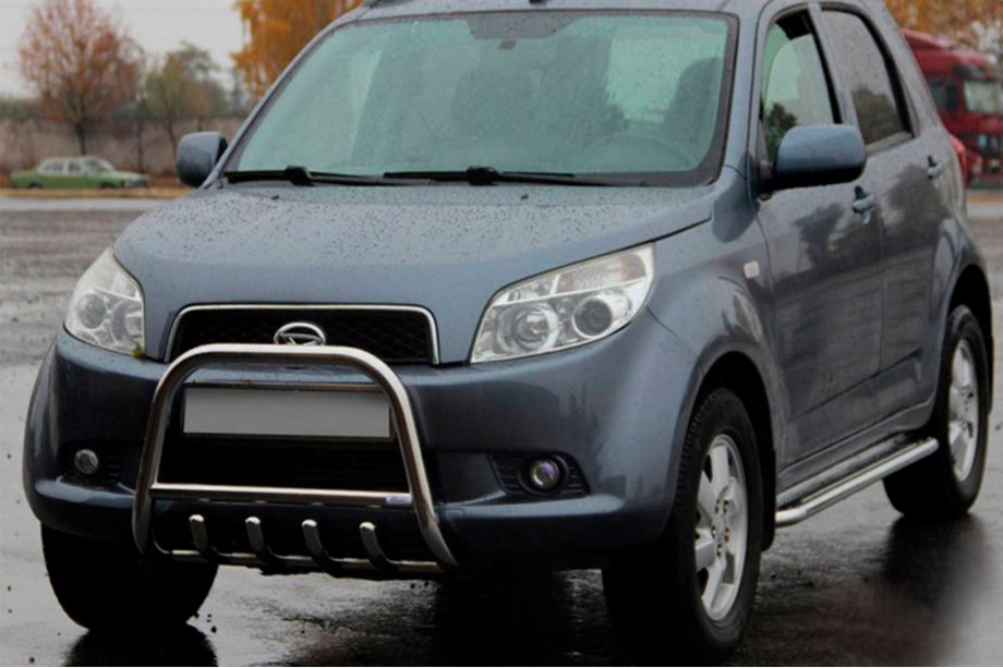 Daihatsu Terios 2006-2017 рр. Передня дуга QT006 (нерж.) Image