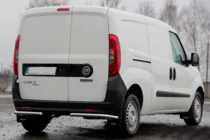 Fiat Doblo II 2010-2022 рр. Задні куточки AK003 (нерж.) фото 2