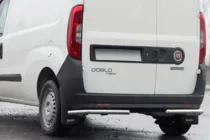 Fiat Doblo II 2010-2022 рр. Задні куточки AK003 (нерж.) фото 1