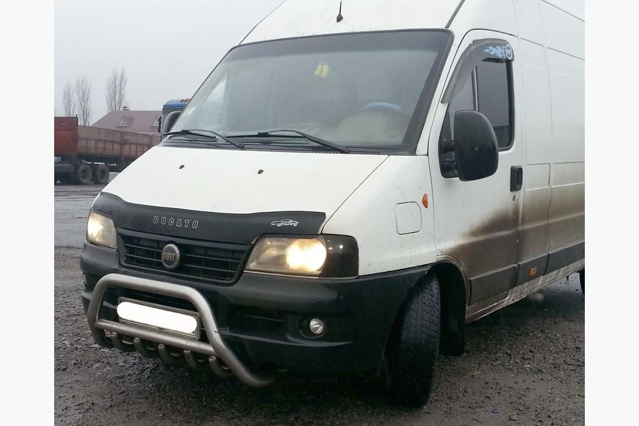 Fiat Ducato 1995-2006 рр. Кенгурятник WT003 (нерж.) Image
