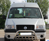 Fiat Scudo 1996-2007 рр. Кенгурятник WT002 (нерж) фото 3