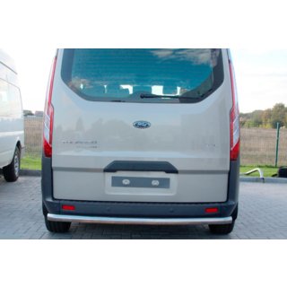 Задня дуга AK002 (нерж) Ford Custom 2013-2022 рр. фото 3