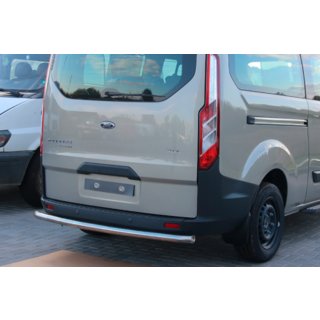 Задня дуга AK002 (нерж) Ford Custom 2013-2022 рр. фото 2