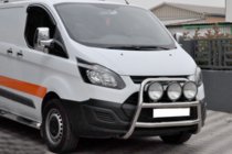 Ford Custom 2013-2022 рр. Кенгурятник WT022 (нерж.) фото 4