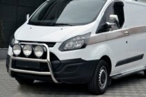 Ford Custom 2013-2022 рр. Кенгурятник WT022 (нерж.) фото 3