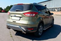 Ford Kuga/Escape 2013-2019 рр. Задня дуга AK007 (нерж) фото 7