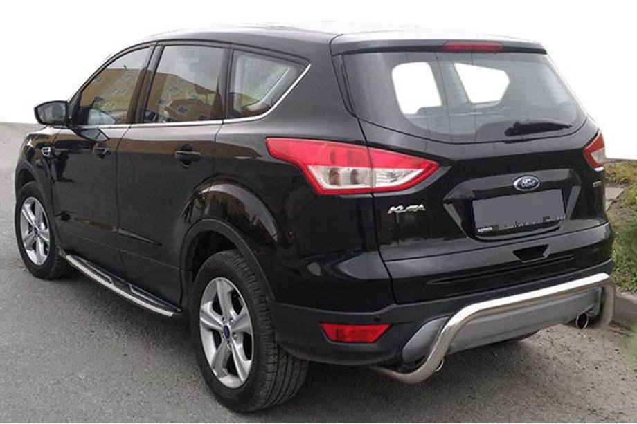 Ford Kuga/Escape 2013-2019 рр. Задня дуга AK007 (нерж) Image