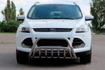 Ford Kuga/Escape 2013-2019 рр. Кенгурятник WT002 (нерж.) фото 1