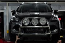 Ford Kuga/Escape 2013-2019 рр. Кенгурятник WT018 (нерж.) фото 5