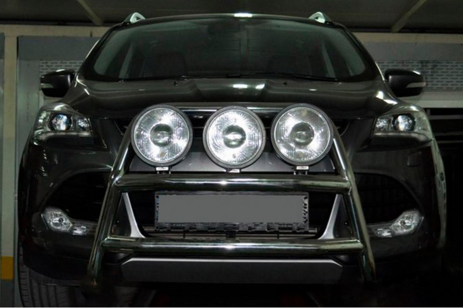 Ford Kuga/Escape 2013-2019 рр. Кенгурятник WT018 (нерж.) Image