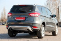 Ford Kuga 2008-2013 рр. Задня дуга AK007 (нерж) фото 2
