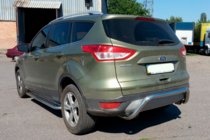 Ford Kuga 2008-2013 рр. Задня дуга AK007 (нерж) фото 5