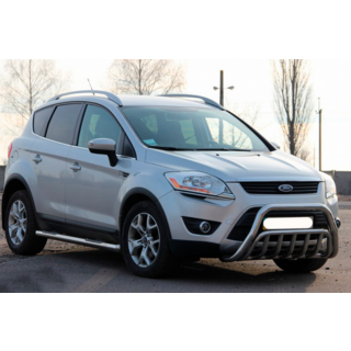 Кенгурятник WT002 (нерж.) фото 3