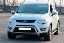 Ford Kuga 2008-2013 рр. Кенгурятник WT007 (нерж.) фото 3