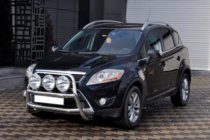 Ford Kuga 2008-2013 рр. Кенгурятник WT018 (нерж.) фото 1
