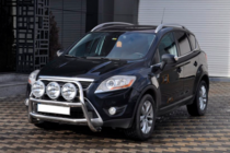 Ford Kuga 2008-2013 рр. Кенгурятник WT018 (нерж.) фото 1