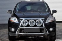 Ford Kuga 2008-2013 рр. Кенгурятник WT018 (нерж.) фото 2