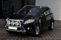 Ford Kuga 2008-2013 рр. Кенгурятник WT018 (нерж.) фото 3