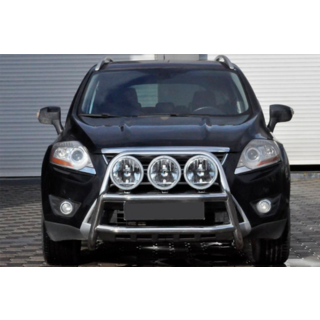 Кенгурятник WT018 (нерж.) фото 2