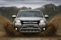 Ford Ranger 2007-2011 рр. Кенгурятник WT003 (нерж) фото 3