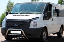 Ford Transit 2000-2014 рр. Кенгурятник WT002 (2006-2014, нерж.) фото 3