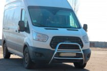 Ford Transit 2014- рр. Кенгурятник WT022 (нерж.) фото 3