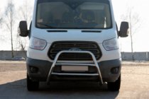 Ford Transit 2014- рр. Кенгурятник WT022 (нерж.) фото 1