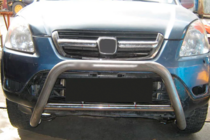 Honda CRV 2001-2006 рр. Кенгурятник WT005 (нерж.) фото 3